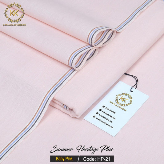 BABY PINK-HP21 - Kamalia Khaddar